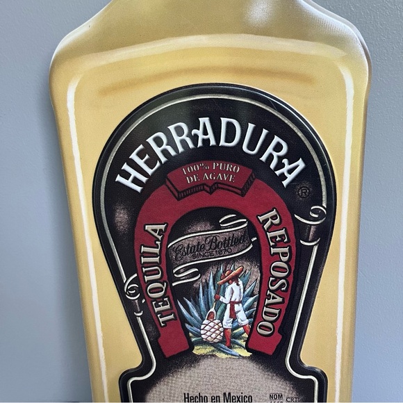Rare Herradura Tequila Metal Bar Sign 22Hx8.5W - Picture 4 of 9